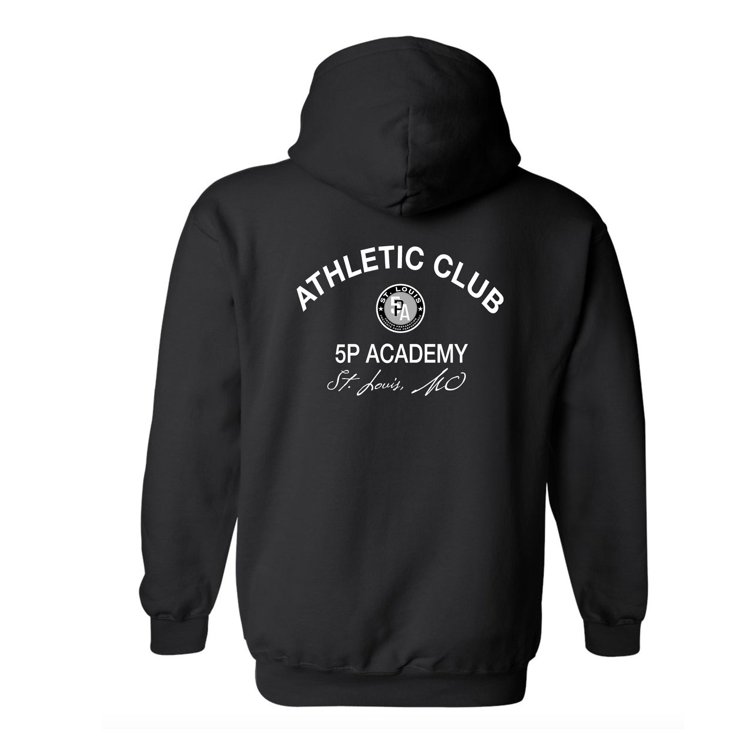 5P Athletic Dept. Fleece Hoodie | Black