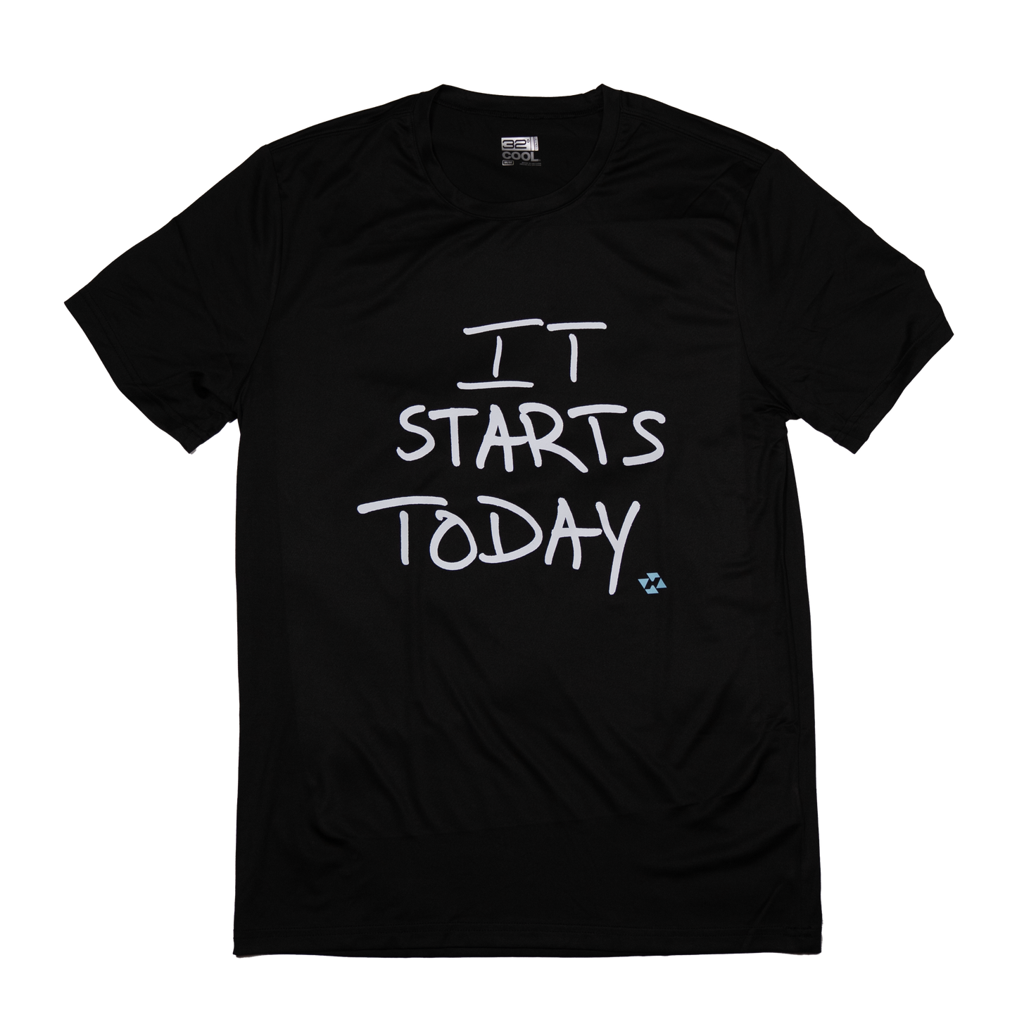 It Starts Today Performance Tee | Black